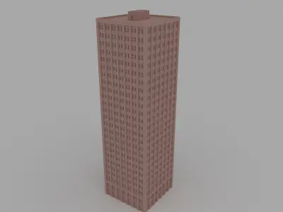 SKYSCRAPERS empire state building Free 3D model