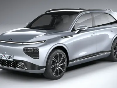 XPeng G9 2025 3D model