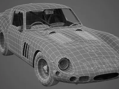Ferrari 250 GTO - 3729GT - Complete 3D model