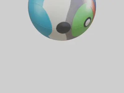 artoon Beachball model 3D model