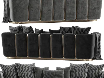 Lora Sofa By Evgor 3D model