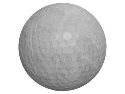 Golf Ball - 2 Different Textures 3D model