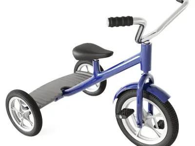 Children bicycle  3D model