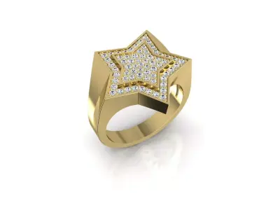 Ring STAR 3D print model