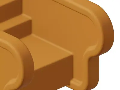 Plastic Premium Escalator Toy 3D model