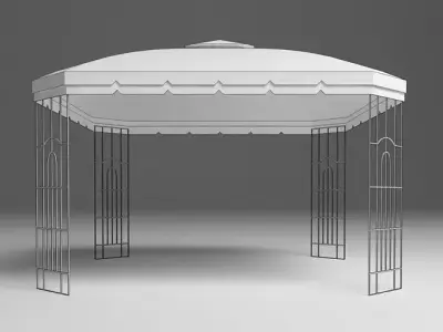 Indian Canopy 3D model purchase