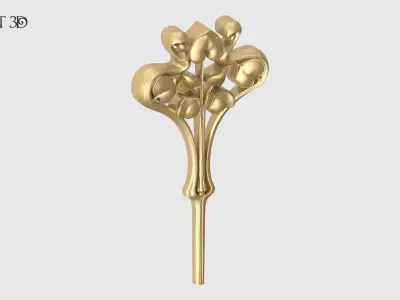 Art Nouveau Decor Set 3D print model