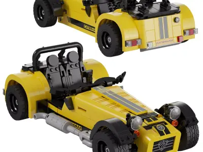 Lego - 21307 Caterham Seven 620R 3D model