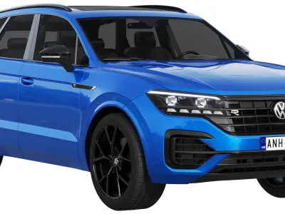 Volkswagen Touareg R 2021 3D model