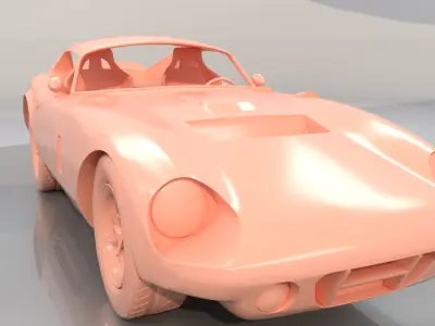 AC Cobra Daytona Printable 3D print model