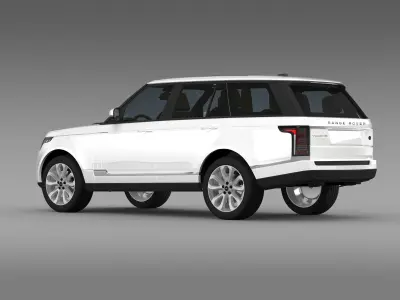 Range Rover Vogue SE TDV6 L405 3D model