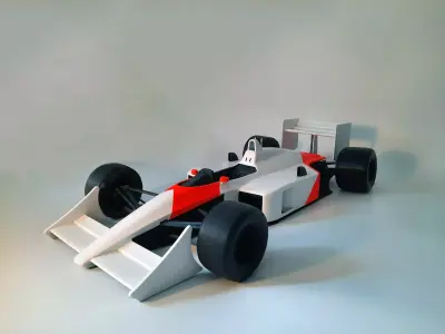 f1 model kit Mclaren MP4 3D print model