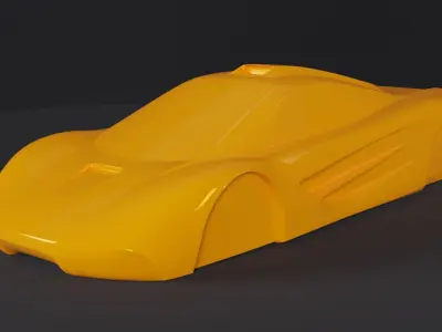 MCLAREN F1 Speedform Supercar 3D print model