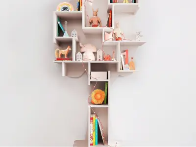 Furniture sets for children rooms 3D Model Collection