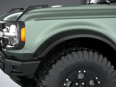 Bronco First Edition 2-door 2021 3D model