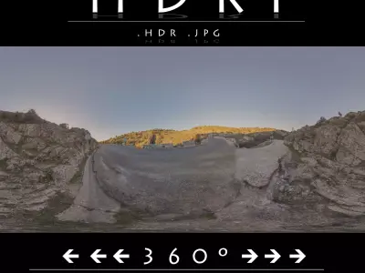 HDR ROAD OF DEATH 3D model