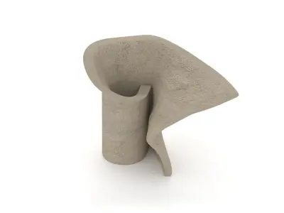 Tabletop Vase 3D model