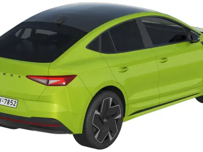 Skoda Enyaq Coupe RS iV 3D model