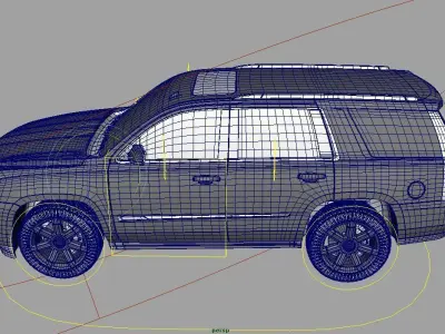 Car suv 3D model by gohean333