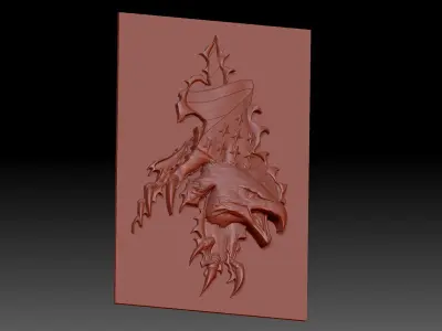 Eagle 3D print model