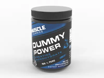 Protein Powder 3D model 55