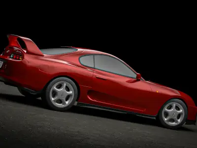 Toyota Supra MK4 3D model