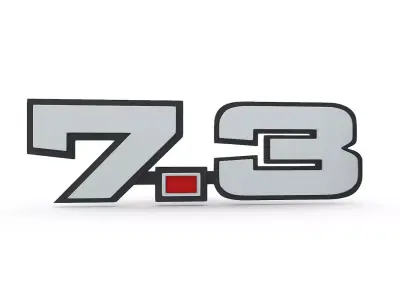 logo mustang  3D print model