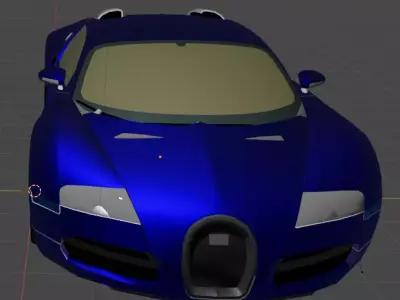 3d beautiful racing car 3D model