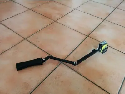 Gopro selfie 3way stick mount 3D print model