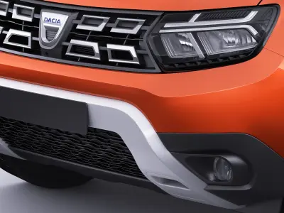 Dacia Duster 2022 3D model