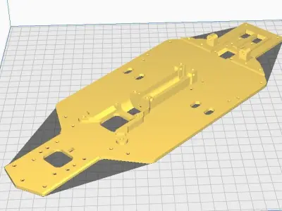 All new Tamiya TT01 RWD drift conversion kit stage 1 3D print model