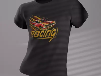 T-shirt Low-poly 3D model