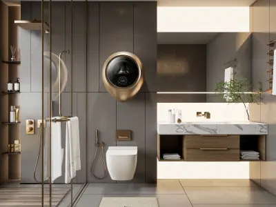 Bathroom 70 3D model
