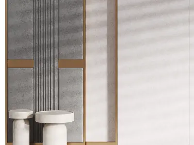 Decorative Wall panel  30 3D model
