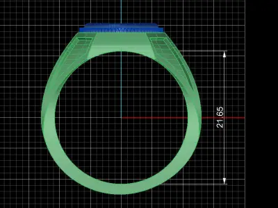 NEO MAN RING MODEL3 3D print model