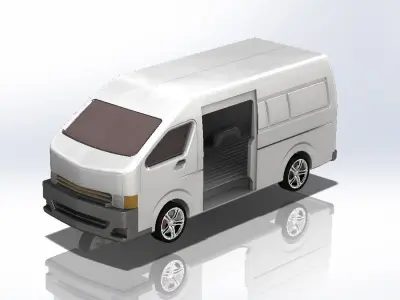 Toyota Hiace  3D model