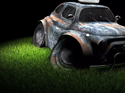 3D CAR 3D model