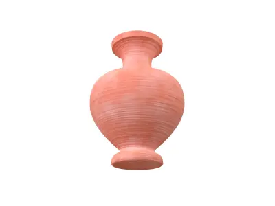 Roman Pottery v1 001 Low-poly 3D model