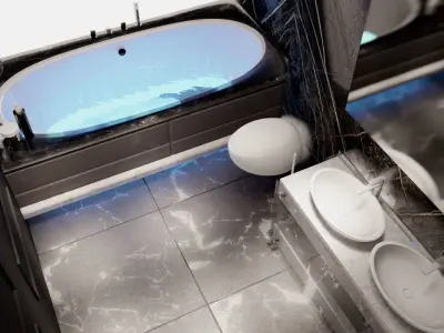 Bathroom Design 3D model