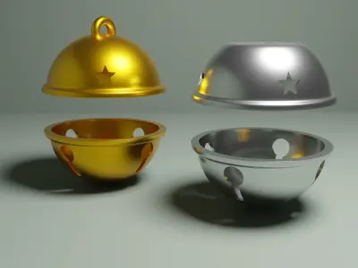 Christmas Bell  3D print model