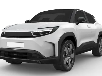 Toyota Urban Cruiser 2025 Low-poly 3D model