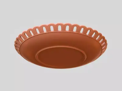 Food Plate 3D print model