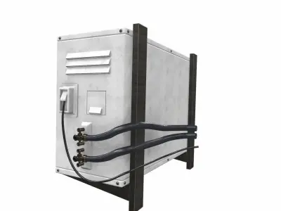 Air conditioner outdoor 6a 3D model