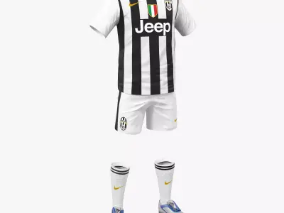 Soccer Clothes Juventus 3D model