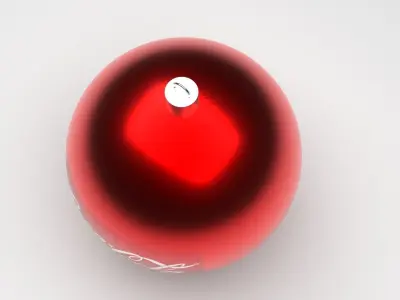 Coca Cola Christmas Ball 3D model