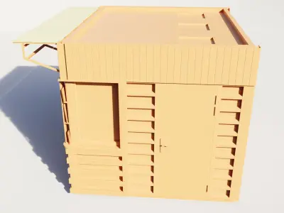 Kioskpaper 3D model