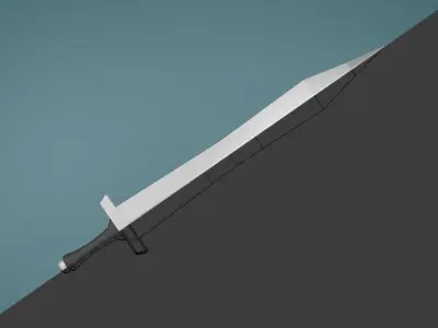 Weapon - Pack Low-poly 3D model