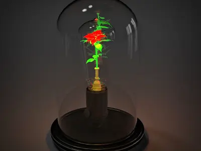Neon Decoration Lamp Collection 3D model