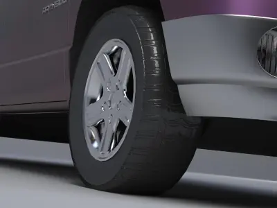 2007 Dodge Ram 2500 Pickup 3D model