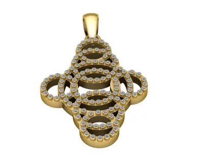 ANGEL UMIQUE PENDANT 3D PRINTABLE MODEL  3D print model